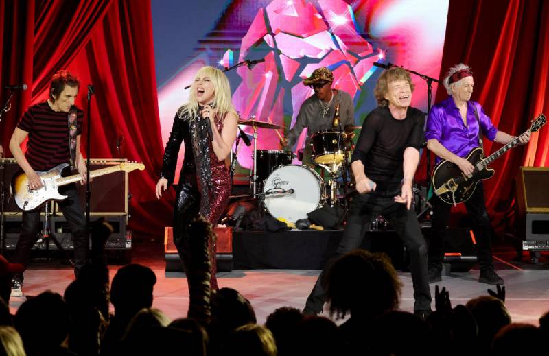 Lady Gaga Performs at a Rolling Stones’ Secret NYC Nightclub Concert to Announce New Album “Hackney Diamonds”